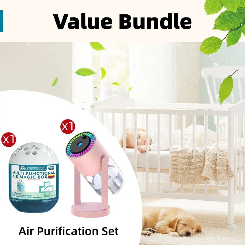 ⏰Indoor Air Purification Dust Removal Magic Box🏠🌿