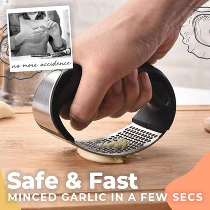 Special Offer Now) Stainless Steel Garlic Presser