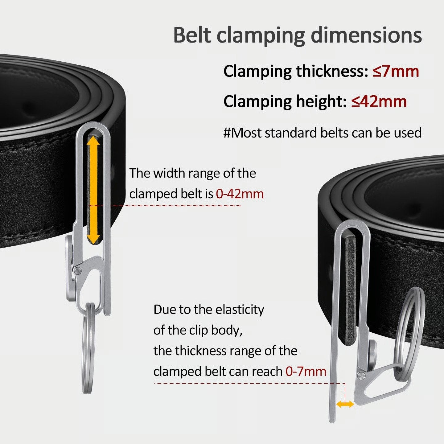 🗝️Titanium Alloy Magnetic Keychain - Anti-Lost Quick-Release Key Ring