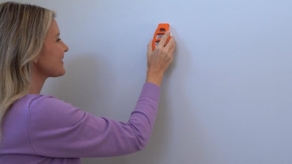 Hang Hero - All in One Picture Hanging System! Measures Frame, Levels and Inserts Nails at The Perfect Depth and Angle. Includes Hang Hero Unit and (50) #17 Brad Nails!