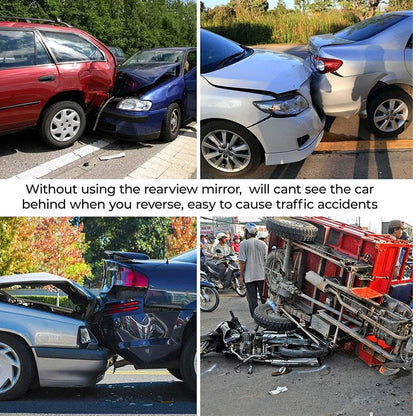 🚗 Drive Safer, See Clearer – ✨ Upgraded 11.8” Wide-Angle Rearview Mirror – For Panoramic, Anti-Glare Vision