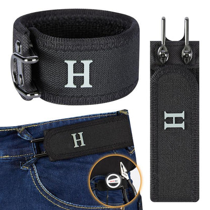 Tactical Metal Hook Elastic Belt (Unisex) - Patented No - Buckle Invisible Design