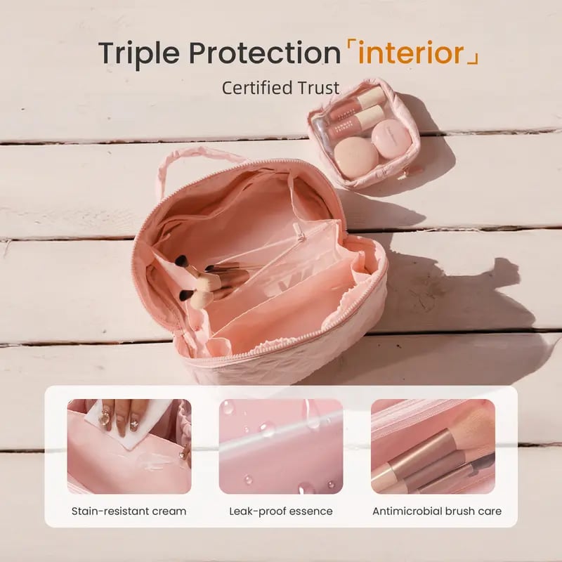 🏆Flash Sale⚡ 50K+ SOLD! Almost Gone-💥Travel Makeup Bag for Woman