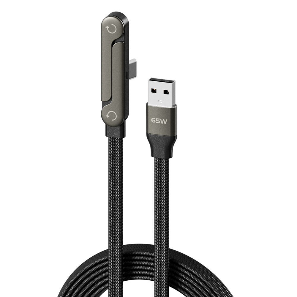 2-in-1 Stand Charging Cable 240W (1.5m/5ft)