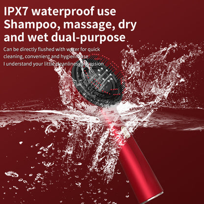 Soothing Red Light Hair Oil Applicator and Scalp Massager