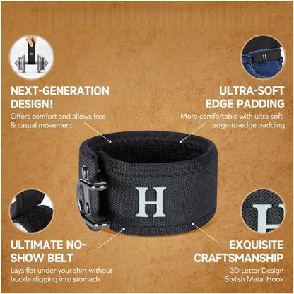 Tactical Metal Hook Elastic Belt (Unisex) - Patented No - Buckle Invisible Design
