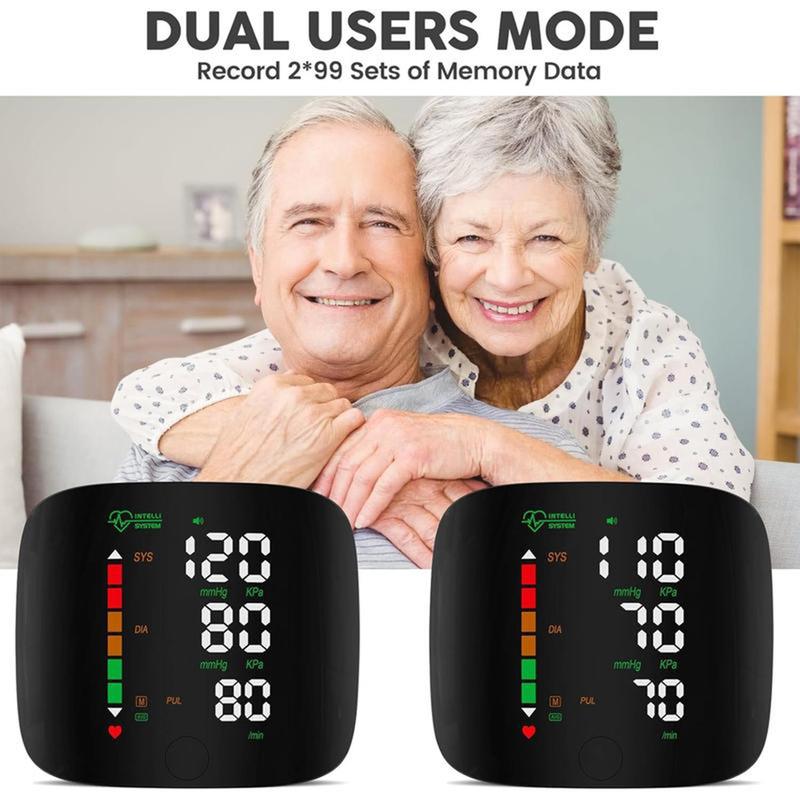 Smart Wrist Blood Pressure Monitor