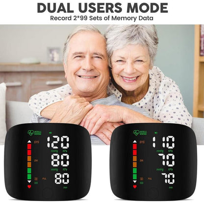 Smart Wrist Blood Pressure Monitor
